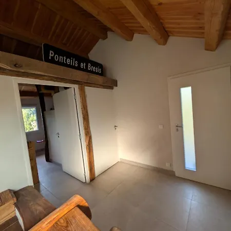 Maison Atypique Style Avec Piscine Interieure Ferienhaus Ponteils-et-Bresis